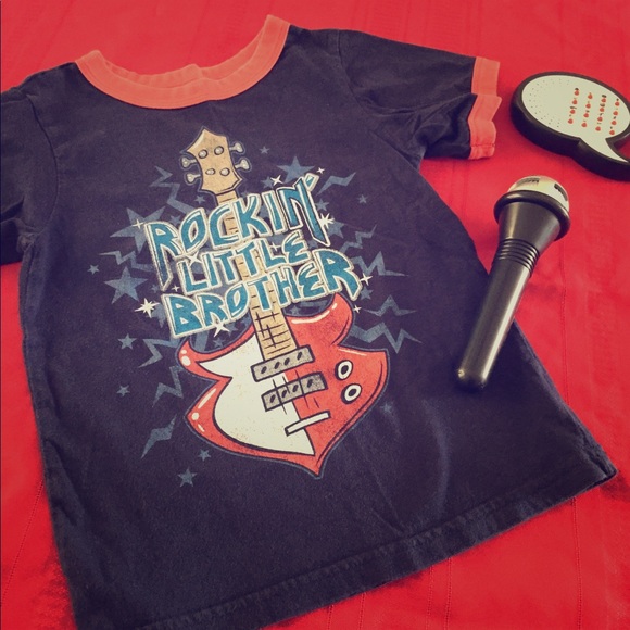 The Children's Place Other - ⚡️🎸🎤🎶Children’s Place little brother t-